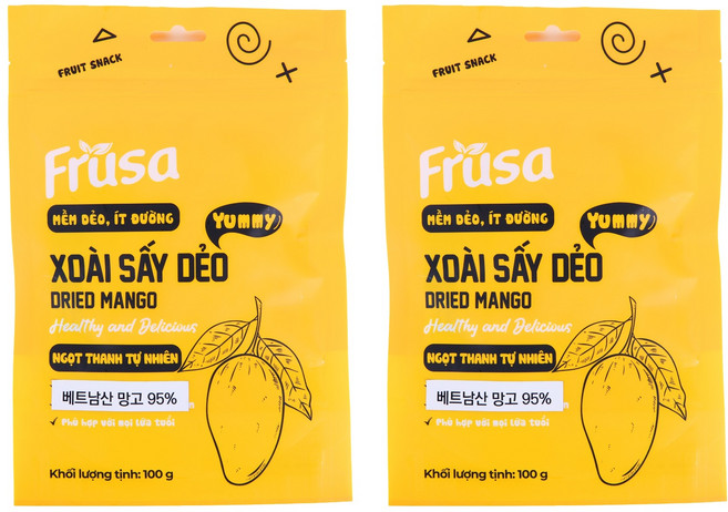 Frusa 푸루사 건망고, 100g, 2개