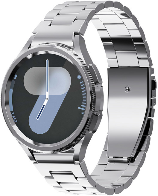 칸탐 갤럭시워치 클래식 메탈 스트랩, 실버, 1개