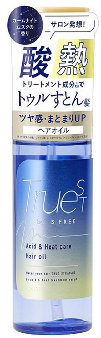 TrueST 微縮毛矯正煥髮 S FREE酸熱修復護髮油, 100ml, 1瓶
