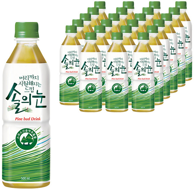 솔의눈, 500ml, 24개