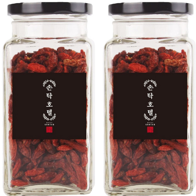 손탁호텔 구기자차 보틀 리필, 80g, 2개