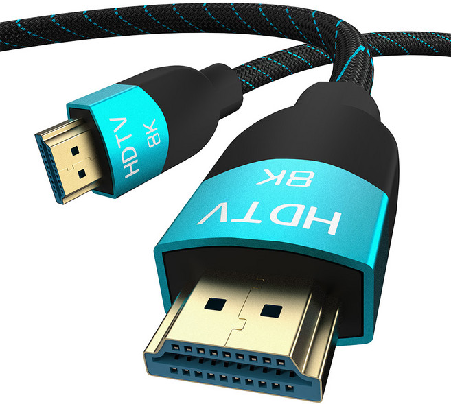 구스페리 HDMI 2.1v 8K UHD 단선방지 케이블, 1개, 1m