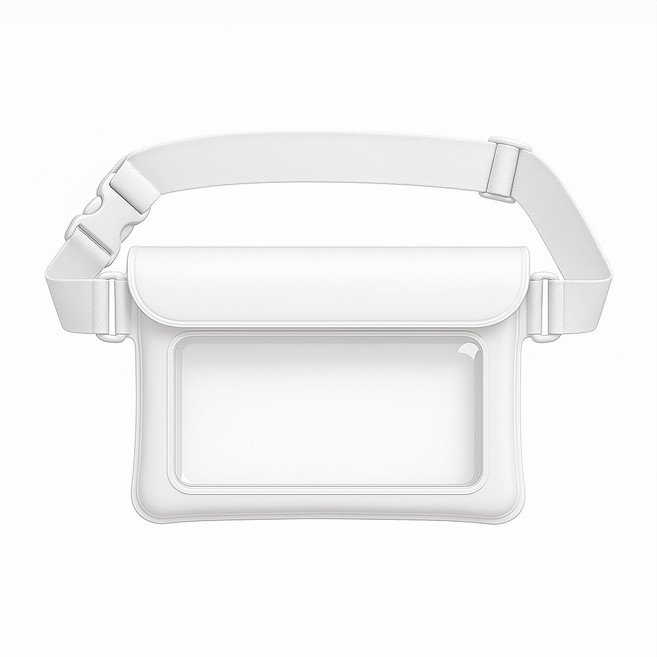 탐사 IPX8등급 방수팩 클러치 크로스백 방수 가방, 화이트, 1개