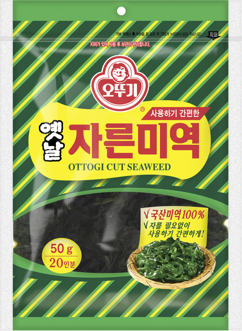 OTOKI 不倒翁 韓式傳統海帶芽, 50g, 5包