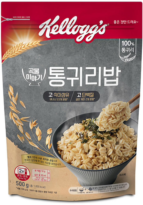 켈로그 통귀리밥, 500g, 1개