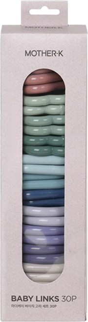 MOTHER-K 多功能懸掛吊環 30件組, 多色, 1盒