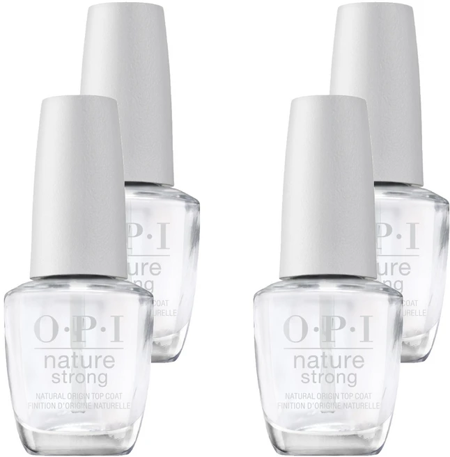 오피아이 탑코트, 투명, 4개, 15ml - 쿠팡