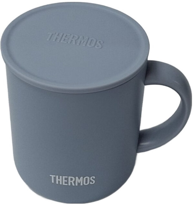 THERMOS 膳魔師 含蓋不鏽鋼真空杯 JDG-282C ASB, 啞光藍, 280ml, 1個