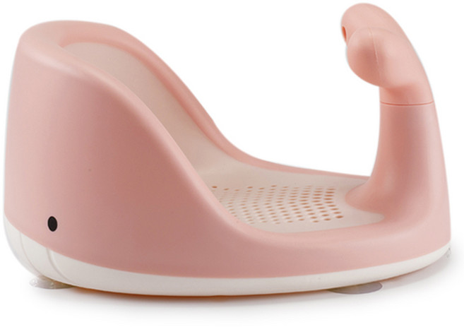 톨스토이 유아용 고래 목욕의자, 페일핑크, 1개