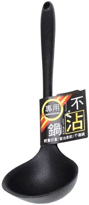 minono 米諾諾 不沾鍋矽膠湯杓, 顏色隨機, 1支