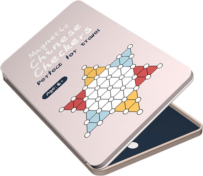 YouRPUZZLE-鐵盒桌遊-跳棋G2490, 1入