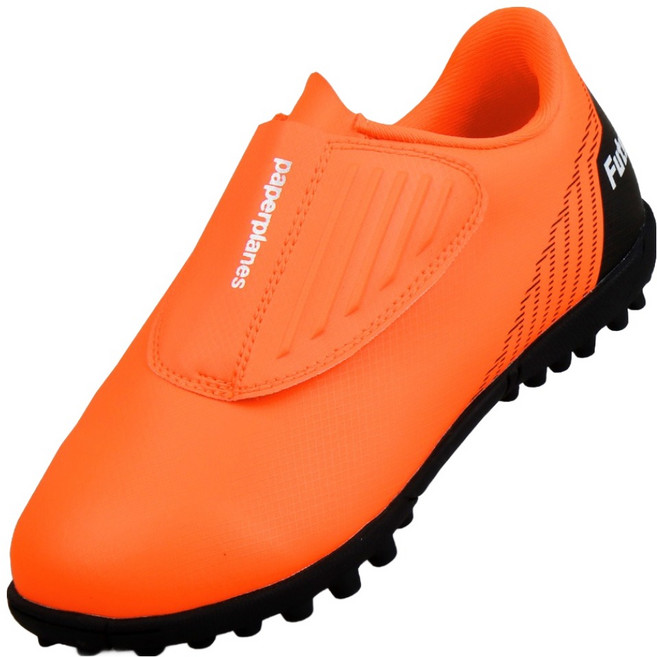 페이퍼플레인키즈 아동용 끈없는 찍찍이 축구신발