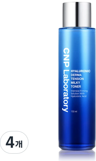 씨앤피 히알루로닉 더마 텐션 밀키 토너, 150ml, 4개 - 쿠팡