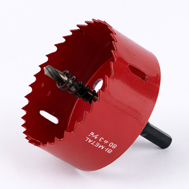 지오비즈 바이메탈 홀쏘 80mm 휴대용 케이스, 1개