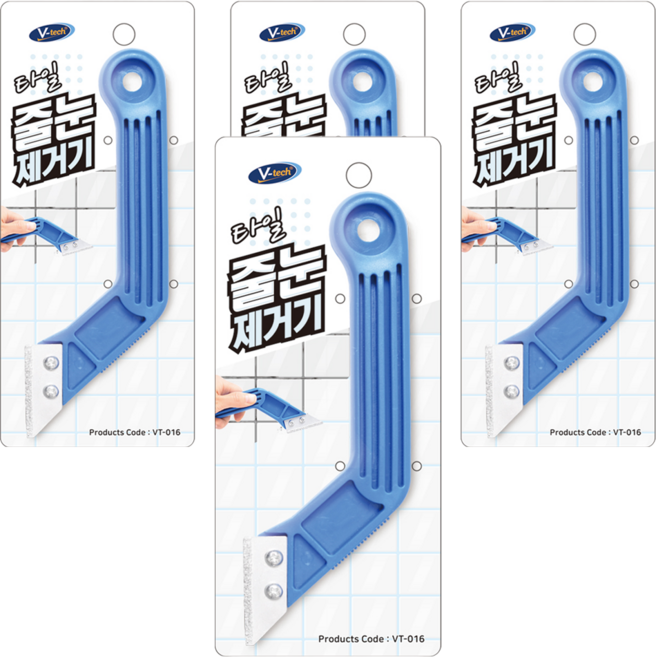 Vtech 타일 줄눈 제거기, 4개