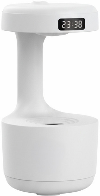 水滴倒流反重力加濕器 800ml, 白色