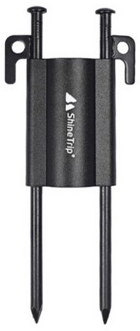 ShineTrip 山趣 天幕杆固定器 A434-H00, 黑色