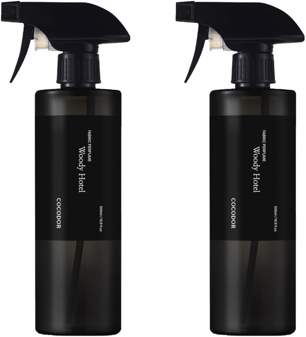 코코도르 패브릭퍼퓸 우디호텔 본품, 2개, 500ml