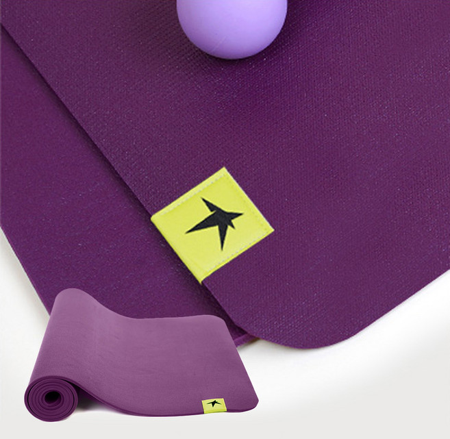 트라택 프리미엄 PER 요가매트 + 휴대용 스트랩, 퍼플베리, 1개