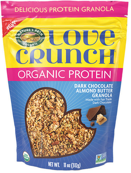 네이쳐스패스 러브크런치 다크초코 아몬드버터 프로틴, 312g, 1개