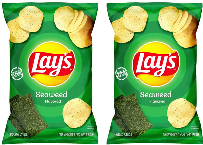 레이즈 씨위드 감자칩, 170g, 2개