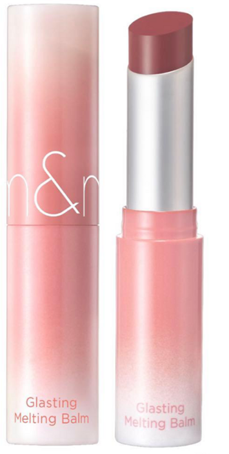 rom&nd 台灣公司貨 果凍唇膏 3.5g, 12 面紗玫瑰, 1支