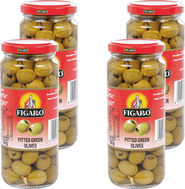 FIGARO 裴加羅 綠橄欖, 340g, 4罐