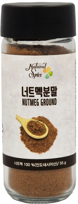 내츄럴스파이스 너트멕 분말, 55g, 1개