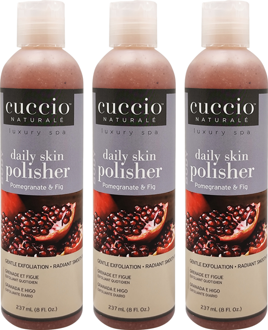 CUCCIO 古希歐 去角質凝露 紅石榴無花果, 237ml, 3瓶