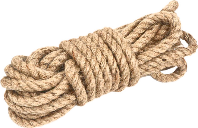 JNC TRADING 工藝用黃麻繩, 1個, 10m, 黃色