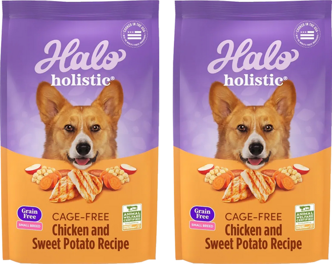 Halo 嘿囉 小型成犬用乾飼料, 2袋, 3.5lb, 雞肉