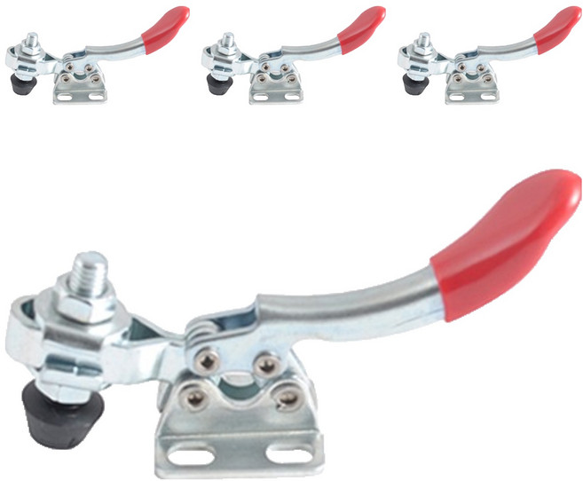 토글클램프 수평 극소 003-21F, 4개