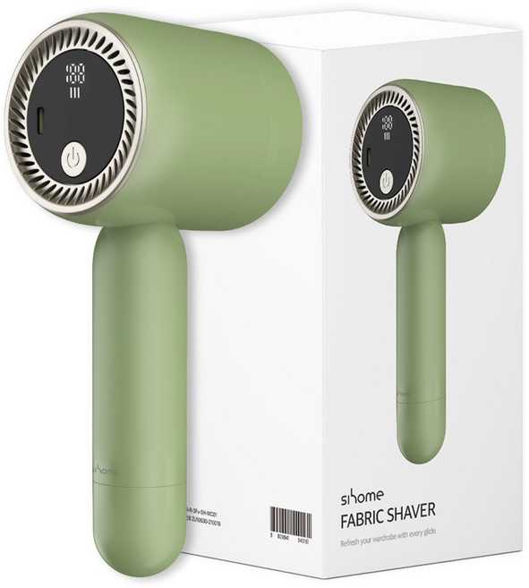 시홈 모던라이트 보풀제거기, SH-WC01, 올리브