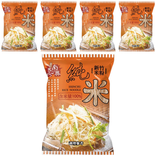 南興米粉 新竹純米米粉, 5包, 200g