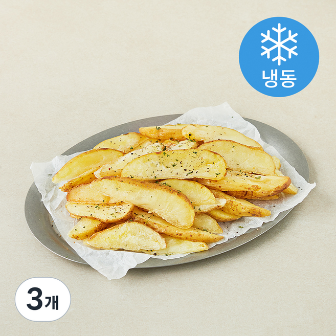 하이펀 웻지 포테이토 (냉동), 2kg, 3개