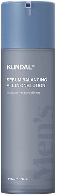 쿤달 클래식맨즈 아쿠아 세범 밸런싱 올인원 로션, 150ml, 1개