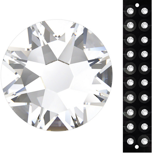 와사비네코 미미츠보 쥬얼리 귀지압패치 4mm, 크리스탈, 1개