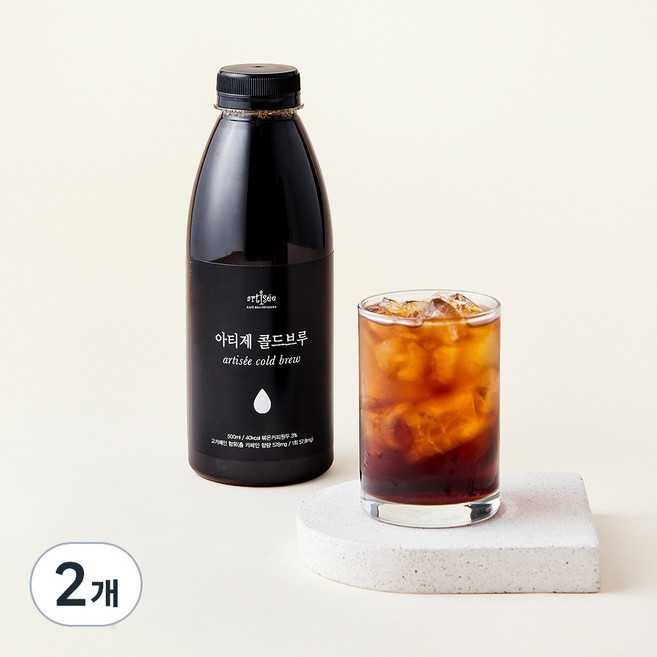 아티제 콜드브루, 500ml, 2개