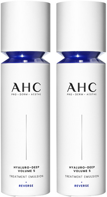 AHC 玻尿酸深層豐盈5修護乳液, 100ml, 2個