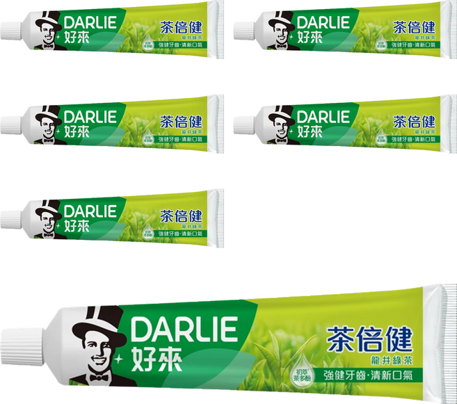 DARLIE 好來 茶倍健牙膏, 140g, 6條
