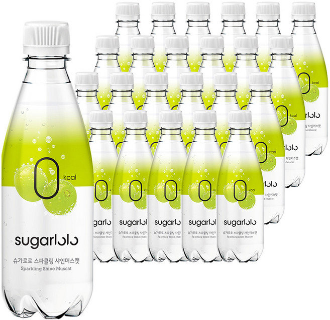 슈가로로 스파클링 샤인머스캣, 350ml, 24개