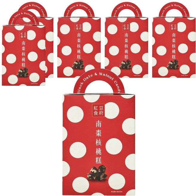 紅豆食府 南棗核桃糕, 100g, 6盒