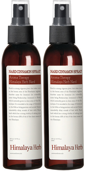 부케가르니 나드 시나몬 스프레이, 2개, 145ml