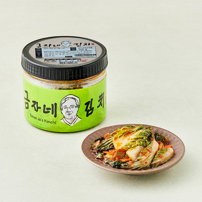 금자네 시원한 보리 얼갈이 김치, 500g, 1개