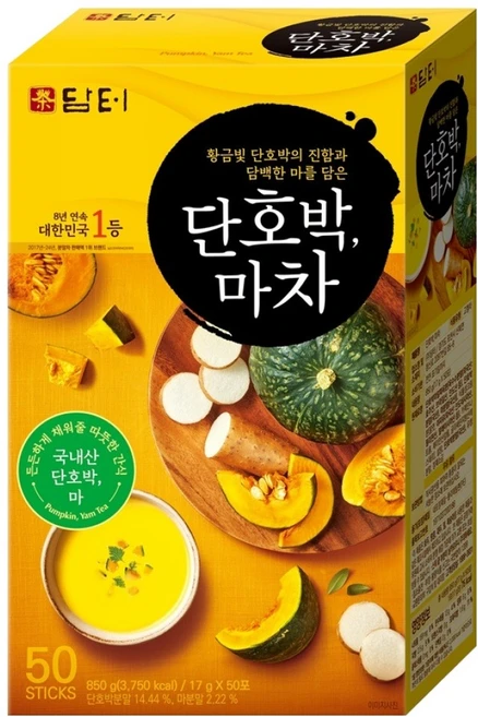 담터 단호박마차, 17g, 50개입, 1개 - 쿠팡