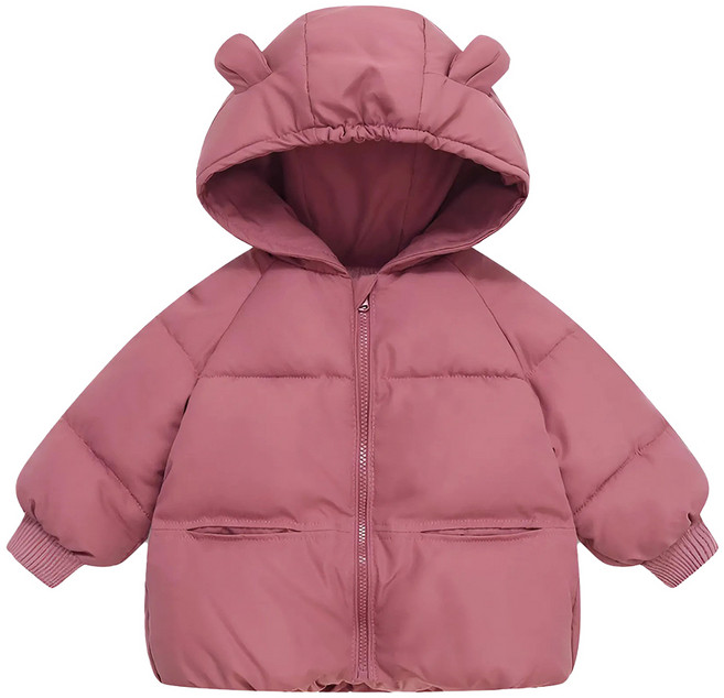 羽絨棉小熊外套