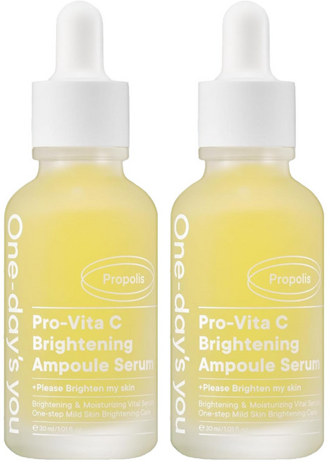 One-day's you PRO VITA-C 亮白安瓶精華, 30ml, 2瓶