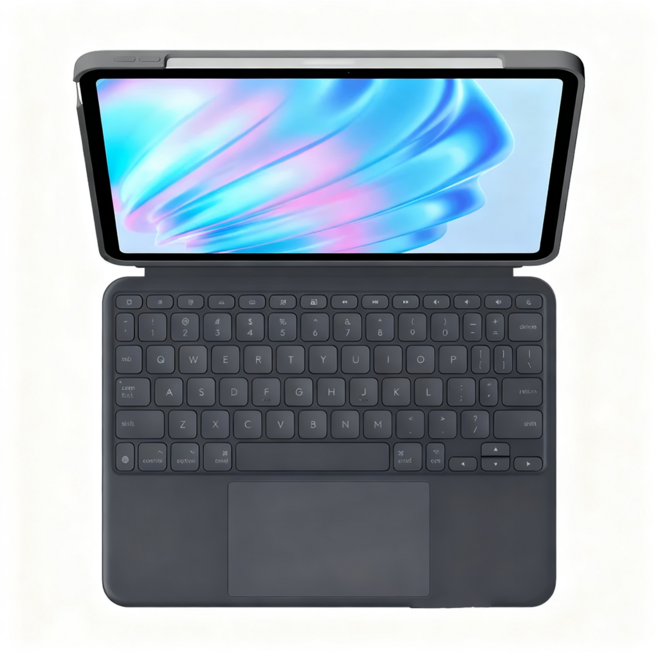 logitech 羅技 Combo Touch 鍵盤保護套, 黑色, 1個
