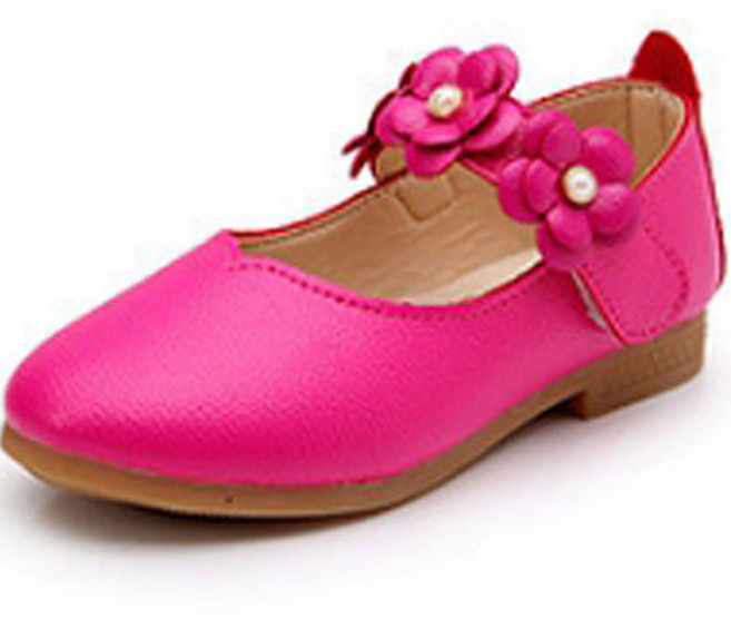 베베마루 여아용 발등 꽃 구두 9915