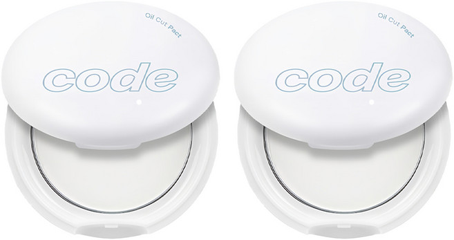 코드글로컬러 오일컷 팩트 8g, 2개